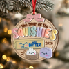 The Year of the Squishes 2-Layer Wood Ornament Christmas Gift HO82 903780