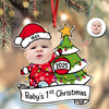 Custom Photo Baby's First Christmas Personalized Acrylic Ornament New Born Gift HA75 892860