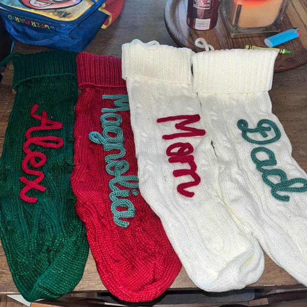 Custom Name Christmas Personalized Christmas Stocking Personalized Gift HO82 900438
