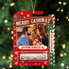 Custom Photo Merry Cashmas Money Holder Ornament TH10 171099