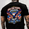 Celebrate USA 250 Years Eagle Patriotic Back Shirt 1776-2026 250th Anniversary Dark Shirt CH07 911052