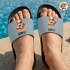 Custom Photo Dog Cat Pet Slide Sandals For Dog Dad Mom CH07 911640