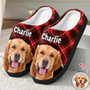 Custom Photo Dog Mom Dog Dad - Personalized Slippers HO82 900006