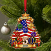 Personalized 250 Years Christmas Acrylic Ornament For Family HO82 903828