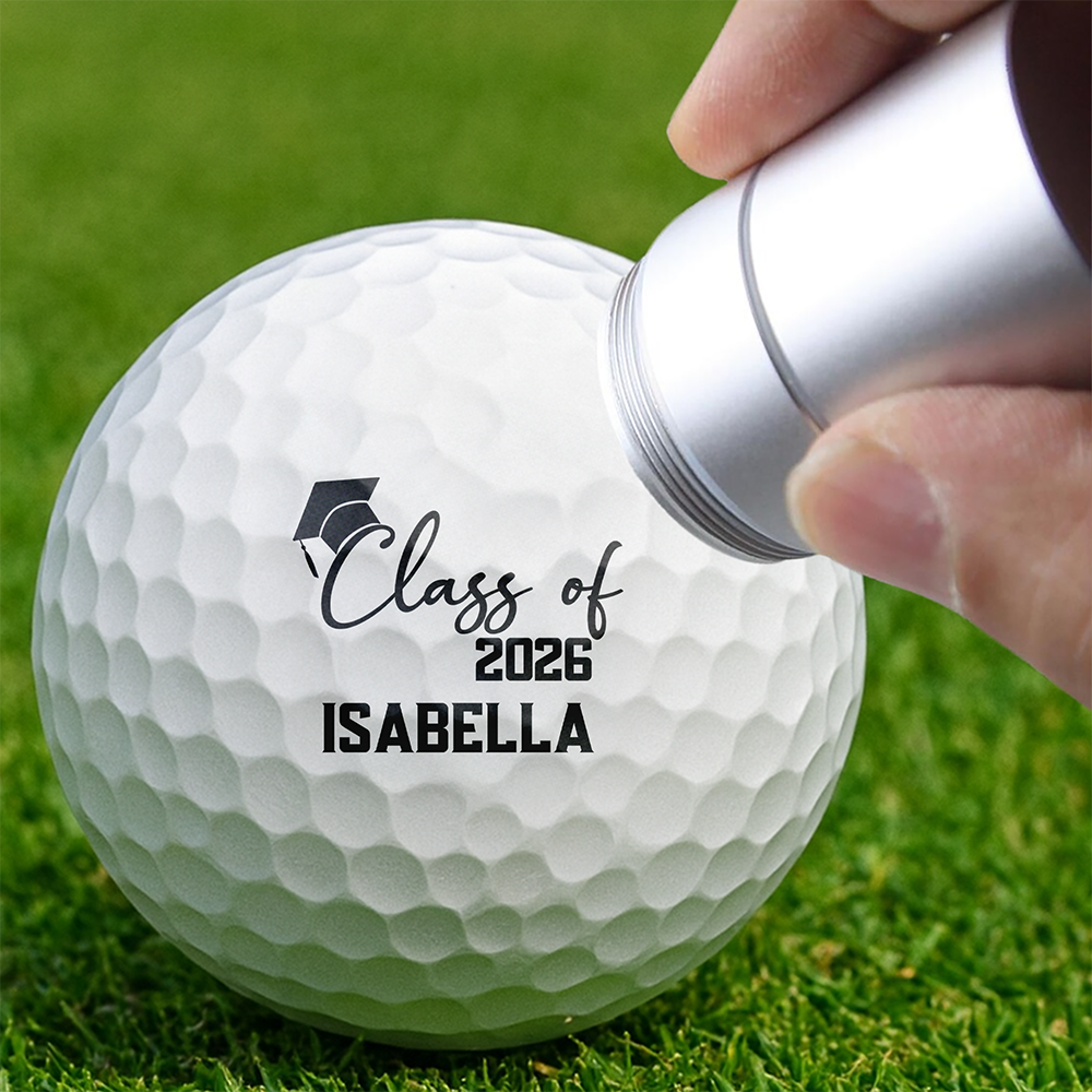Personalized Class Of 2026 Graduation Golf Ball Stamp Box HA75 898704