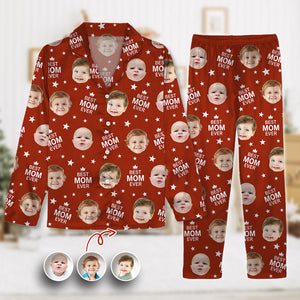Custom Face Photo Best Mom Ever Pajamas TH10 894267