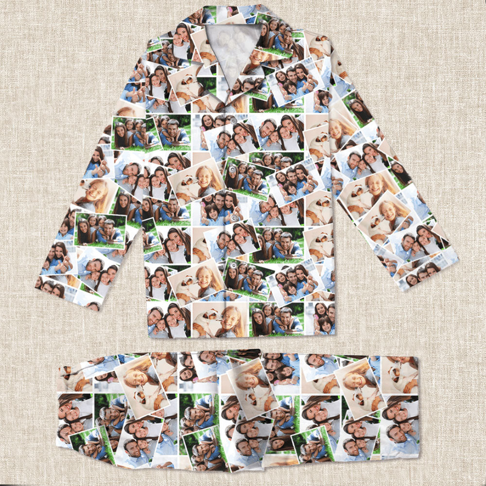 Custom Photo Family Gift Pajamas K228 888741