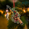 Personalized Fishing Rod Christmas Acrylic Ornament, Fisher Xmas Keepsake Gift HA75 919540