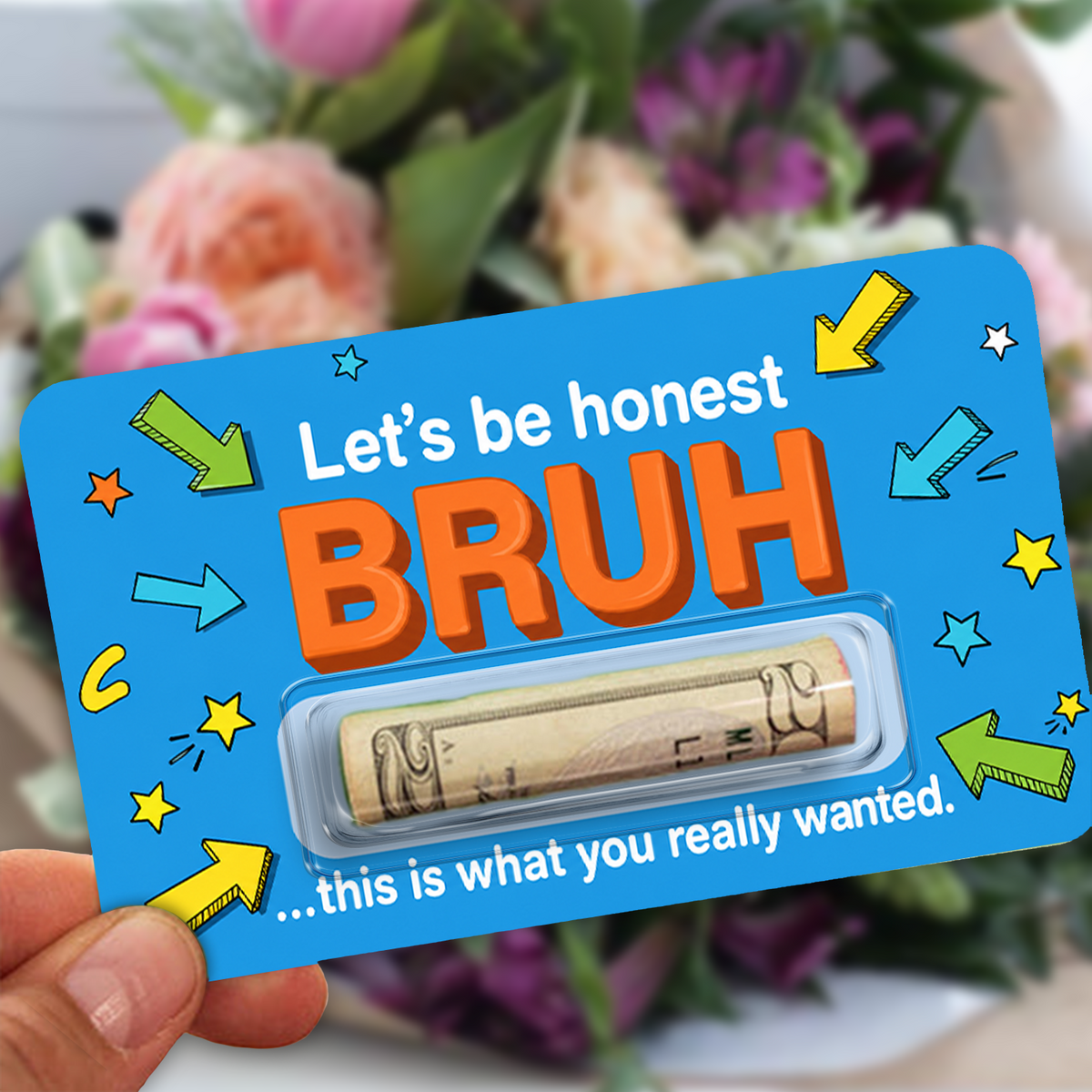 Personalized Funny Gift Money Holder Card For Any Occasion HA75 919444