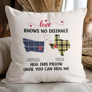 Love Knows No Distance Couple Pillow TH10 892343