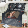 Custom Photo A Hug From Heaven Memorial Blanket Gifts for Family, Friends HO82 894454