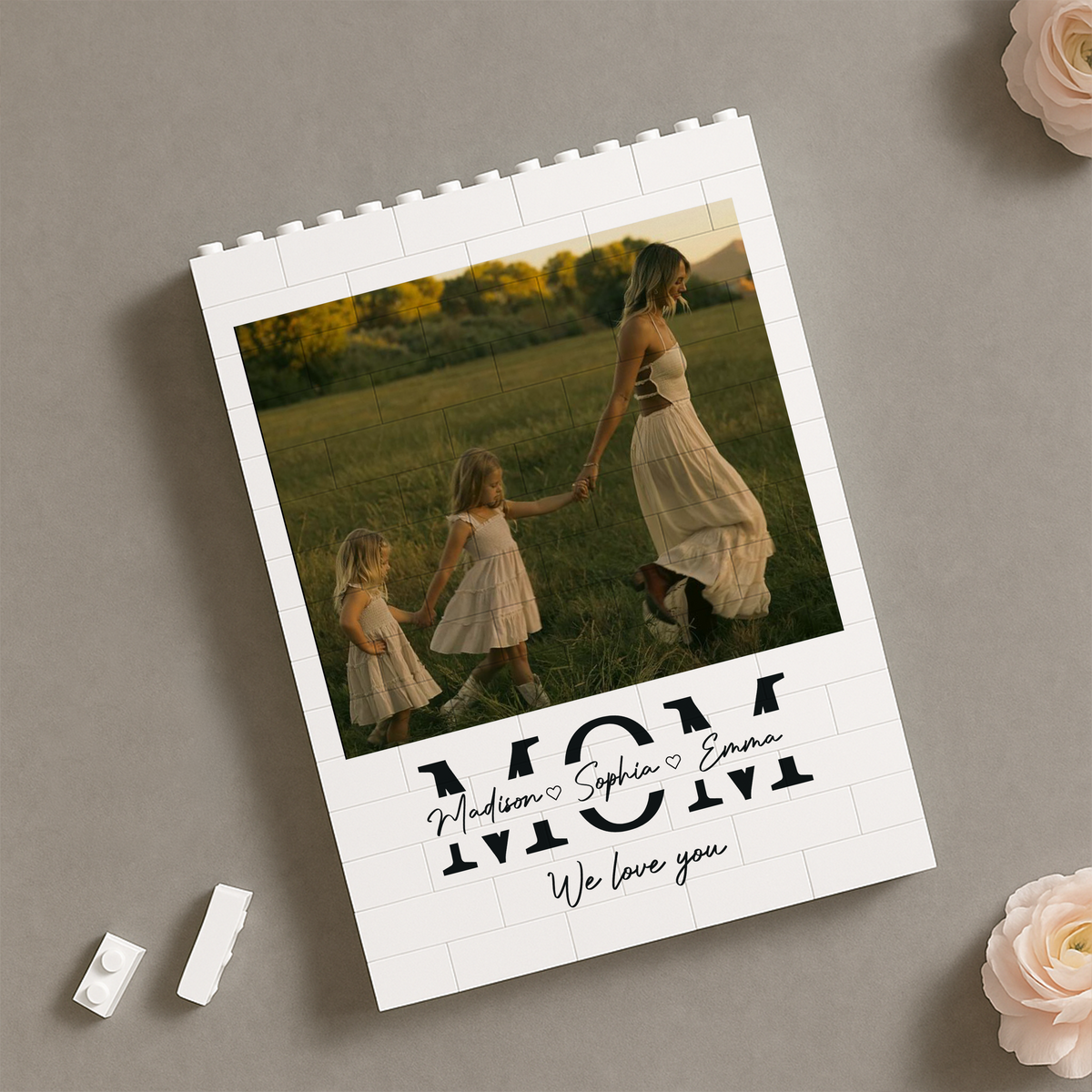 Custom Photo Best Mom Ever Building Block CH07 910728