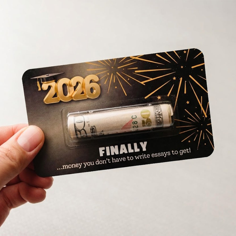 Personalized Funny Gift Happy Graduation BRUH Money Holder Card LM32 899169