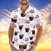 Custom Dog Photo America 1776 - 2026 Hawaii Shirt TH10 169191