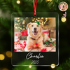 Custom Dog Photo Acrylic Ornament Christmas Gift For Dog Lovers LM32 895769