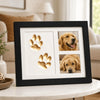 Personalized DIY Pet Paw Print Photo Frame, Clay Keepsake Kit, Cat Dog Memorial Gift HO82 903740