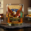 Custom Name United State Of America 250th Anniversary Whiskey Glass TH10 898691