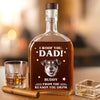 Custom Photo We Woof You - Dog Personalized Custom Whiskey Bottle - Father's Day, Gift For Dad, Pet Owners, Pet Lovers HO82 894074