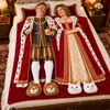 Personalized My King And My Queen Blanket, Anniversary Wedding Gifts CH07 180888