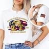 Bald Eagle United States Of America 250th Anniversary Sleeve Tee Shirt LM32 897793