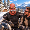 Funny Old Man Face 3D Ski Mask, 3D Novelty Balaclava for Skiing & Snowboarding CH07 180762