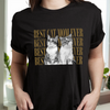 Custom Vintage Photo Best Dog Dad Ever, Best Cat Dad Ever Dark Shirt CH07 911536