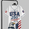USA 250th Anniversary Baseball Jersey Shirt 4th of July Gift CH07 911834