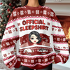 Official Sleepshirt Funny Family With Cat Ugly Sweater Personalized Gift For Cat Lovers HO82 900184