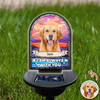 Custom Dog Cat Photo I'm Always With You Memorial Solar Light TH10 896055