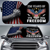 250 Years Of Freedom - America 250 Years Patriotic Car Sunshade CH07 910244