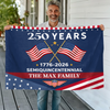250 Years Semiquincentennial 1776-2026 America House Flag CH07 910184