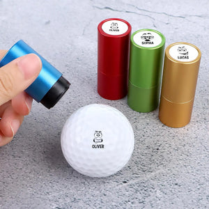 Custom Name Face Gestures Personalized Golf Ball Stamp Box HA75 898490