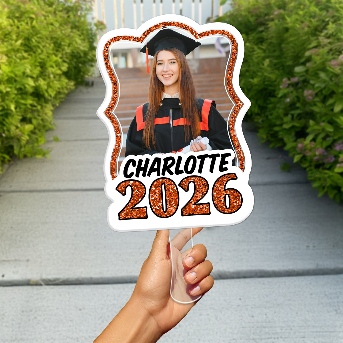 Custom Photo Graduate Class Of 2026 Face Fan LM32 899135