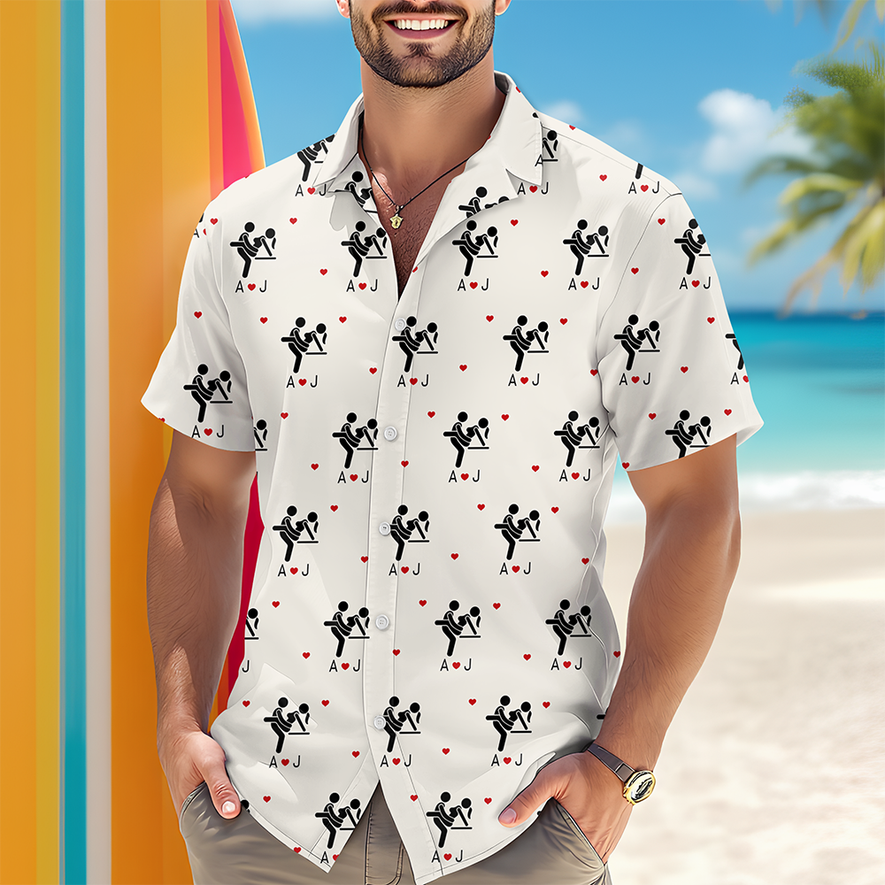 Custom Adult Hawaiian Shirt – Personalized Funny Shirt, Novelty Gift for Him & Her, Vacation Wear HO82 903414