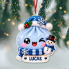 Personalized Christmas Dumpling Dim Sum Acrylic Ornament Christmas Gift HA75 919418