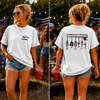 Custom Name Hooked On Freedom Front & Back Comfort Shirt TH10 170097