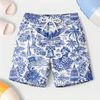 America 250th Anniversary 1776-2026 Toile De Jouy Style Kid Beach Short TH10 169409