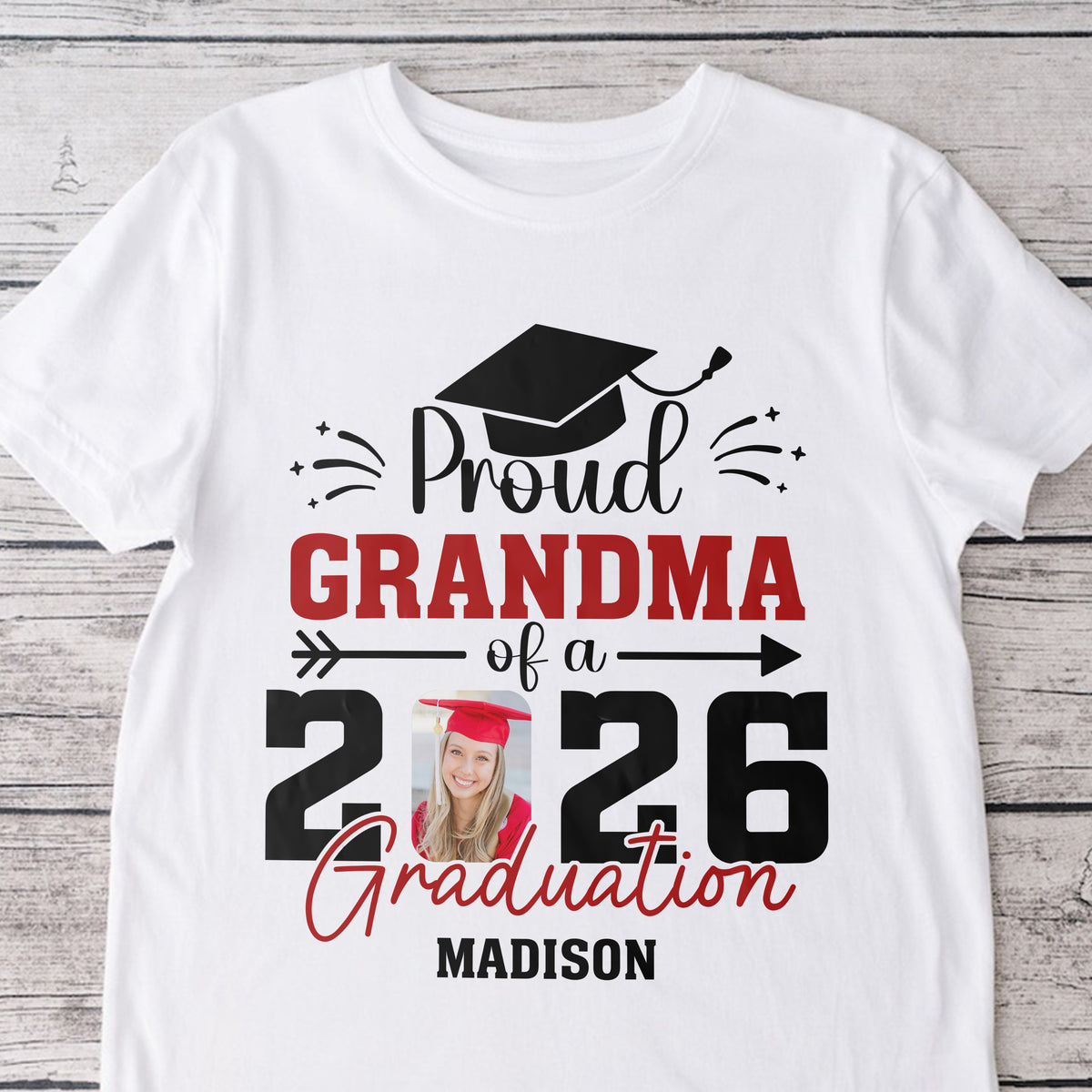 Custom Photo Proud Dad Of A Graduate Personalized Graduation Bright Shirt HA75 920472