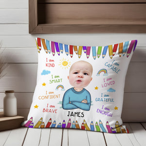 Custom Face Photo Pillow Gift For Kids TH10 894227