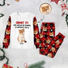 Admit it Life Would be Boring Without Me Custom Cat Photo Christmas Sleepwear CH07 899024
