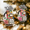 Personalized Golf Bag Christmas Acrylic Ornament, Custom Hanging Tree Decoration Gift For Golf Lovers CH07 180778