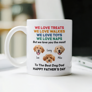 Custom Photo Love You The Most Version 2 - Personalized Custom Coffee Mug HO82 894082