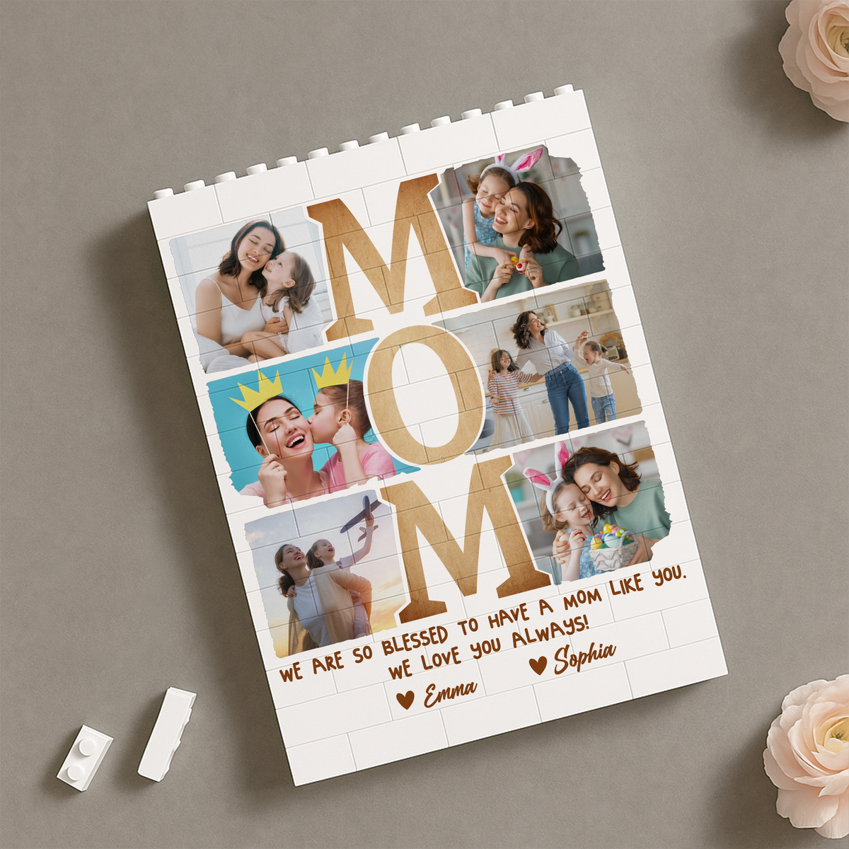 Custom Photo I Am So Blessed To Have A Mom Like You Building Block HO82 901426