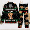 Custom Dog Photo Merry Christmas Ya Filthy Animal Pajamas TH10 894289