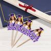 Custom Photo Glitter Graduation Class Of 2026 Cupcake Topper LM32 899137
