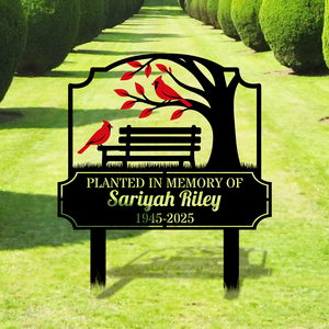 Planted In Memory Personalized Memorial Garden Stake HA75 892724