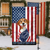 Personalized My Dog Loves America 250 Patriotic Garden Flag HA75 920214