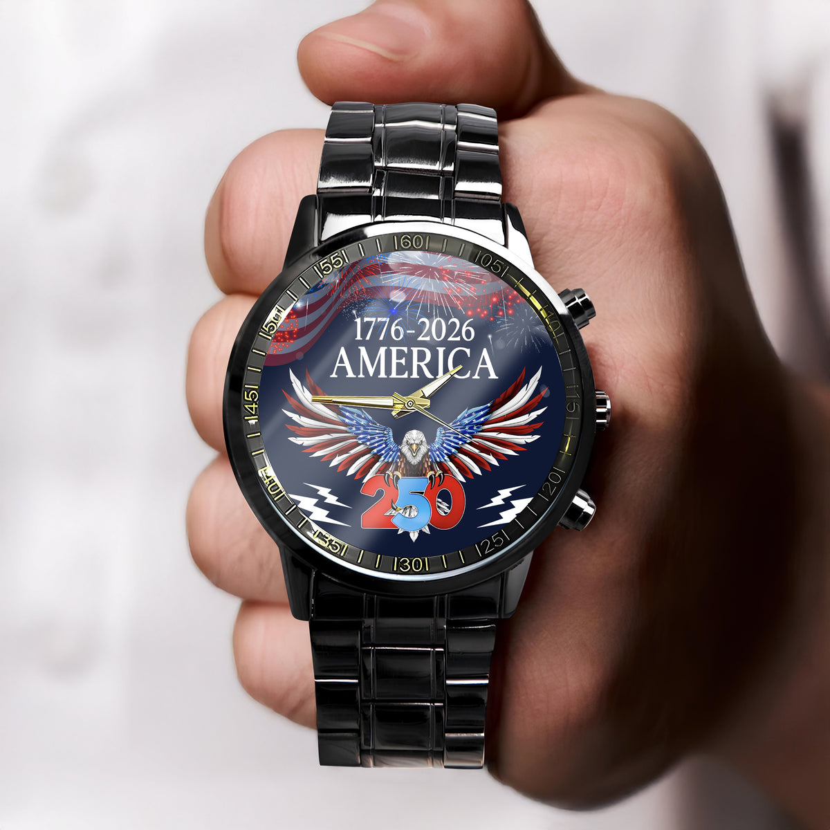 250 Years America Semiquincentennial Men's Wrist Watch HA75 920596