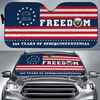Custom Family Name 250 Years Of Freedom Semiquincentenial Car Sunshade CH07 910246