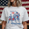 Spirit of 76, USA 250 Anniversary Shirt, Vintage 1776 Comfort Shirt LM32 669031